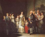 Francisco Goya Charles IV with his family china oil painting artist
